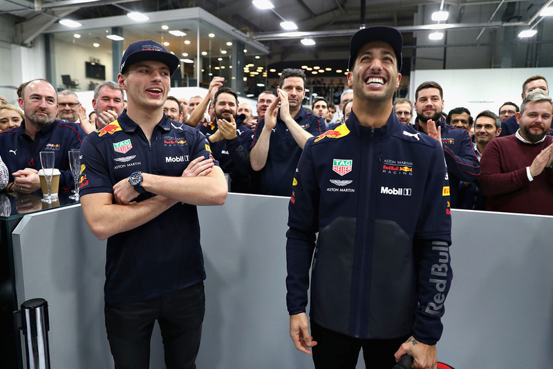 Daniel Ricciardo, Red Bull Racing en Max Verstappen, Red Bull Racing