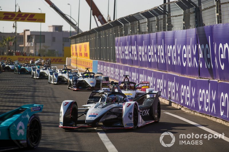 Jose Maria Lopez, GEOX Dragon Racing, Penske EV-3, Daniel Abt, Audi Sport ABT Schaeffler, Audi e-tron FE05