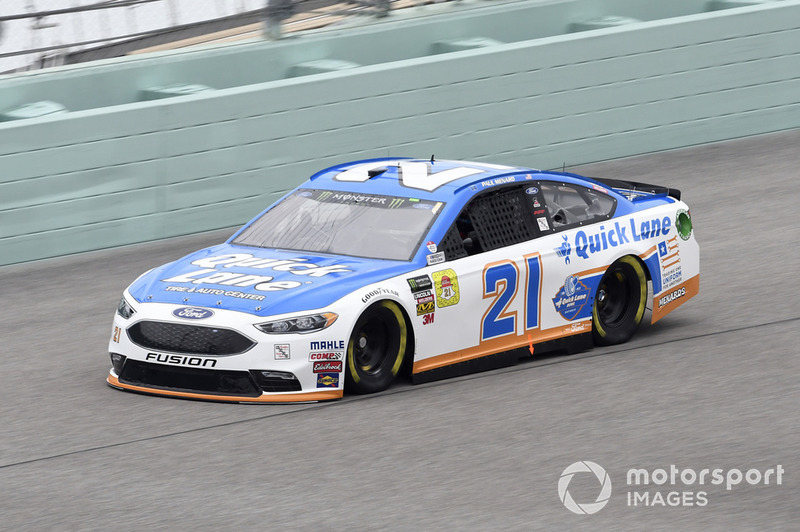 22. Paul Menard, Wood Brothers Racing, Ford Fusion Quick Lane Tire & Auto Center