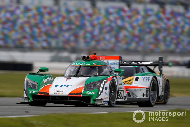 Agustín Canapino y el Juncos Racing en acción en Daytona