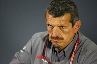 Guenther Steiner, Team Principal, Haas F1, nella conferenza stampa dei team principal