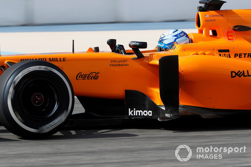 Jimmie Johnson en el McLaren