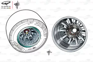 Mercedes W09 velg