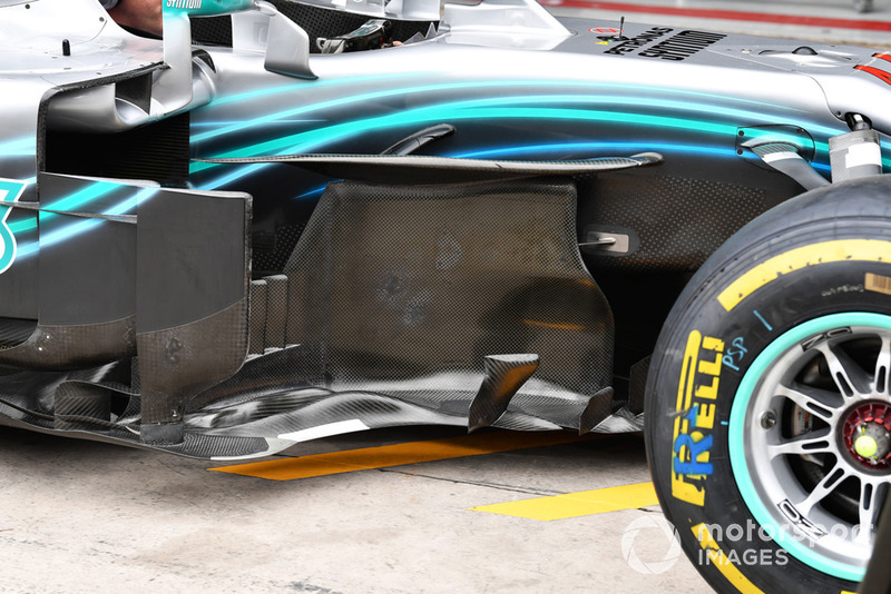 Дефлектор Mercedes F1 W09