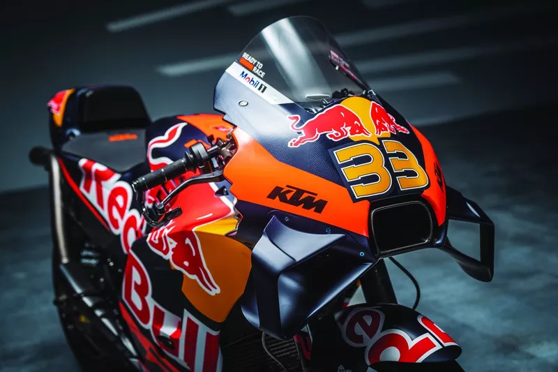 La moto de Brad Binder