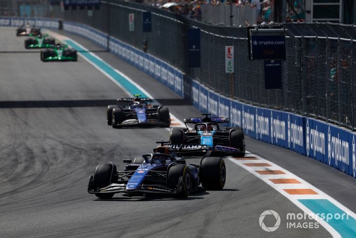 Alex Albon, Williams FW46, Esteban Ocon, Alpine A524, Logan Sargeant, Williams FW46