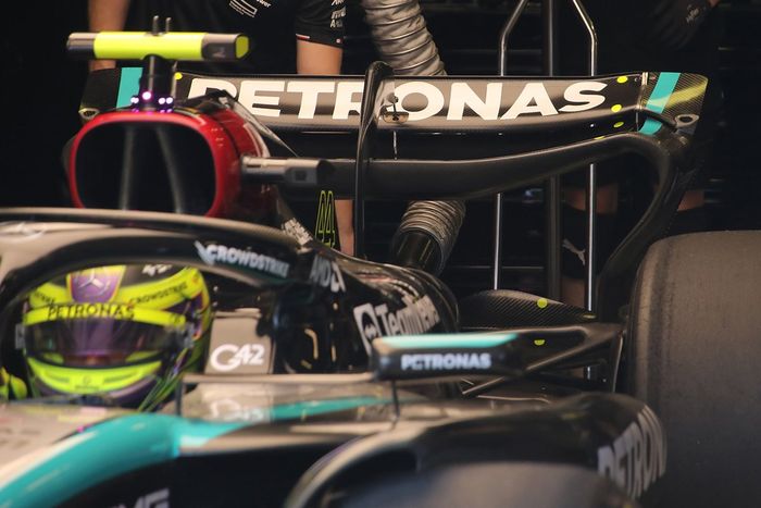 Mercedes F1 W15 detalles técnicos