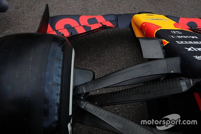 Detalle técnico del Red Bull