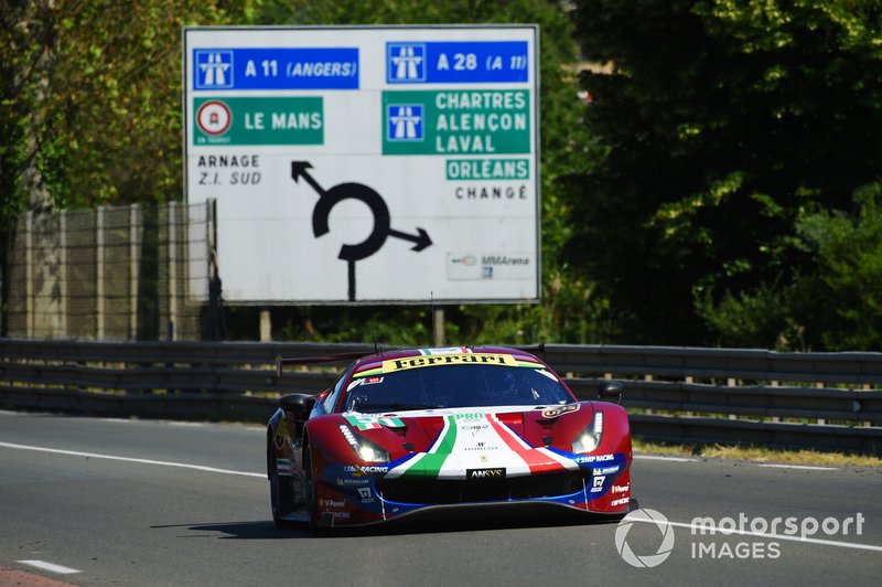 #51 AF Corse Ferrari 488 GTE EVO: Alessandro Pier Guidi, James Calado, Daniel Serra