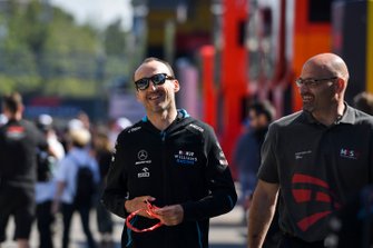 Robert Kubica, Williams Racing in the paddock
