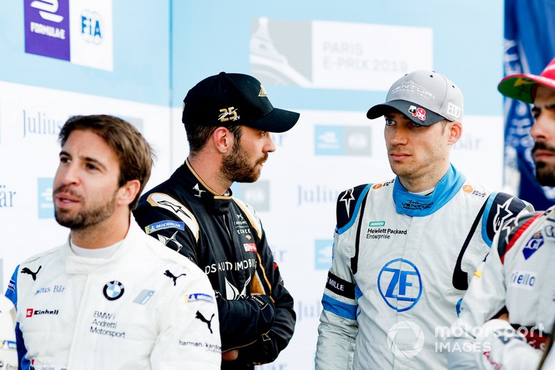 Antonio Felix da Costa, BMW I Andretti Motorsports, Jean-Eric Vergne, DS TECHEETAH, Edoardo Mortara Venturi Formula E