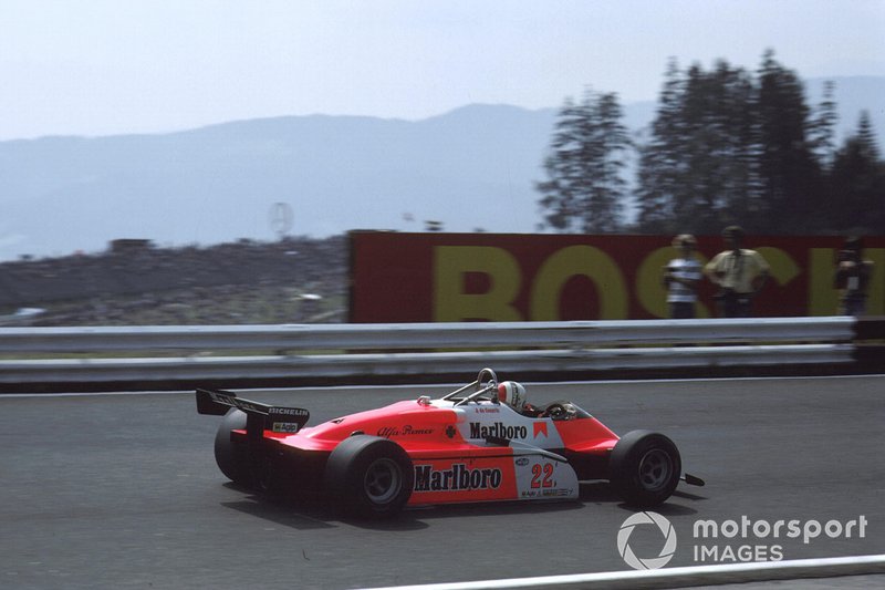 Bruno Giacomelli, Alfa Romeo 182