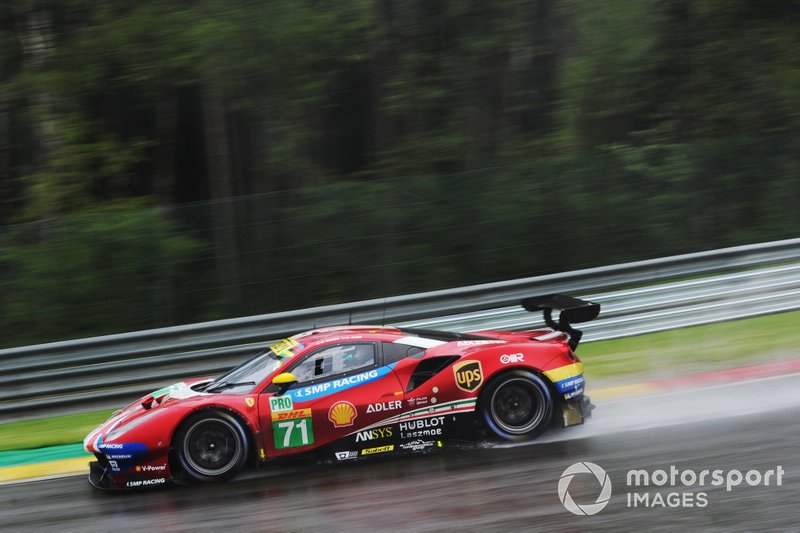 #71 AF Corse Ferrari 488 GTE EVO: Davide Rigon, Sam Bird