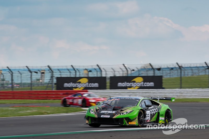 #29 Raton Racing by Target Lamborghini Huracan GT3 2019: Stefano Costantini, Antonio Forne Tomas, Christoph Lenz