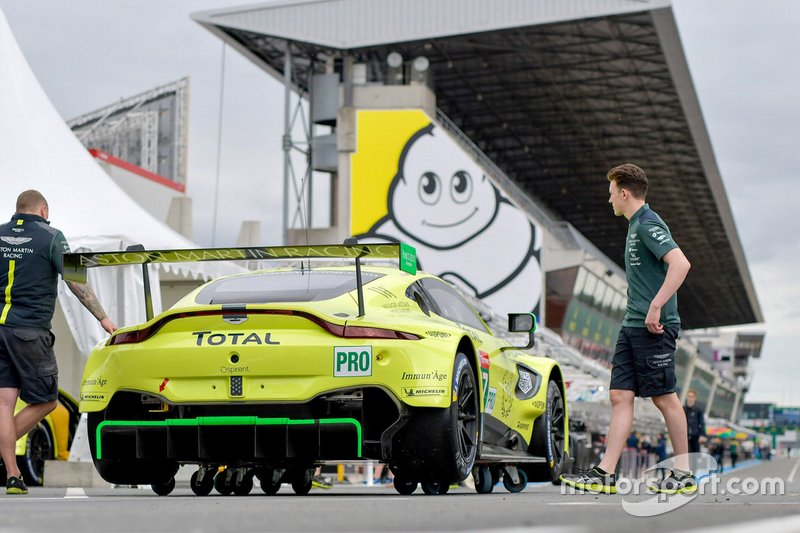 #97 Aston Martin Racing Aston Martin Vantage AMR: Alex Lynn, Maxime Martin, Jonathan Adams, Russ Gunn