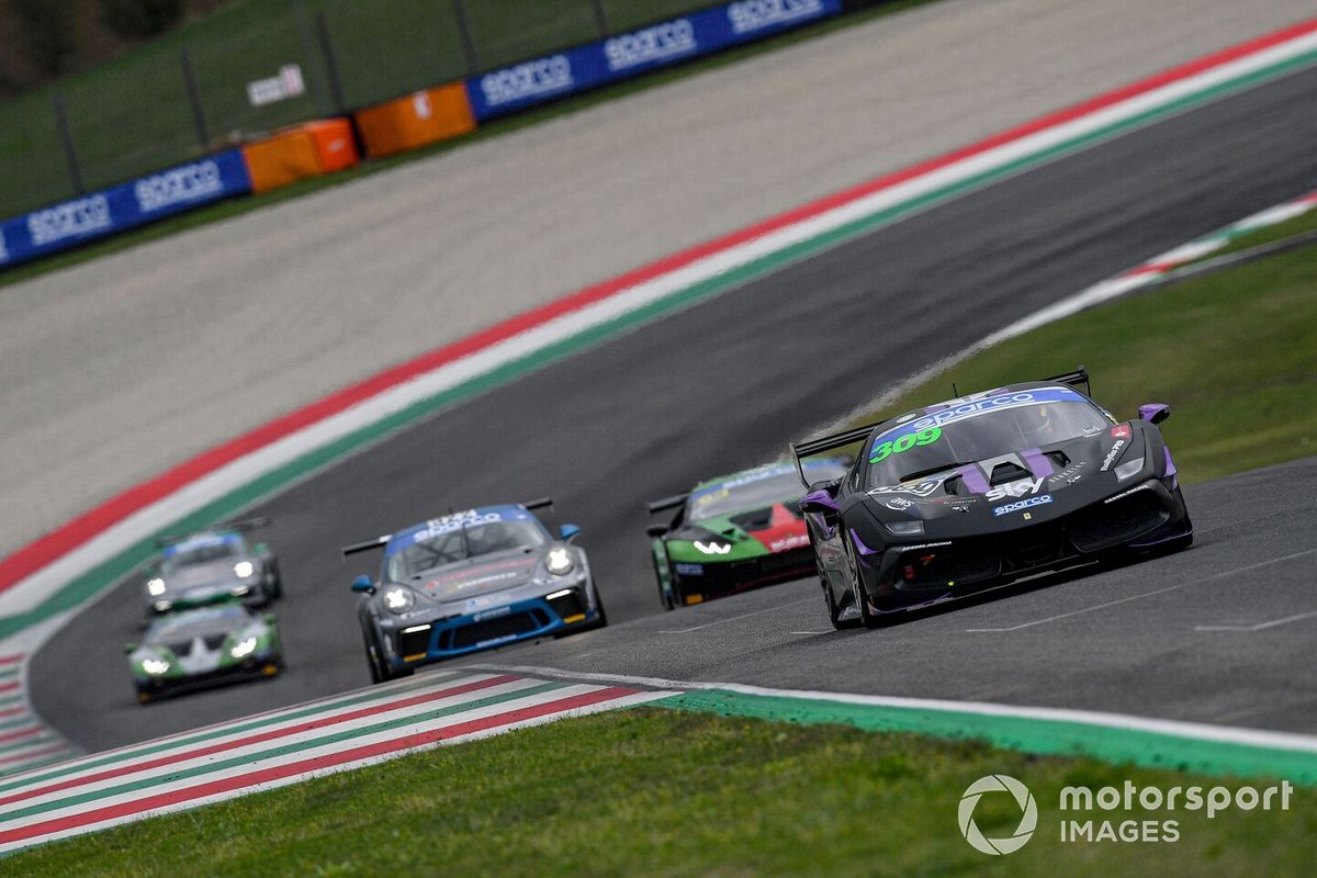 Azione in pista