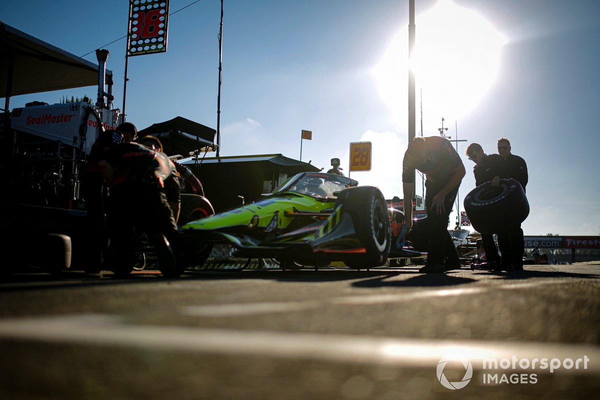 Ed Jones, Dale Coyne Racing with Vasser Sullivan Honda, miembros del equipo