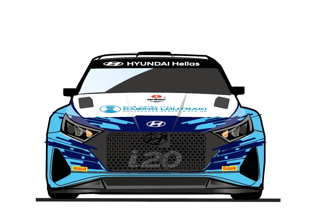 Lambros Athanassoulas, Nikolaos Zakheos, Hyundai i20 N Rally2