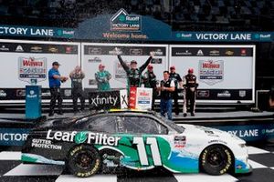 Race winner Justin Haley, Kaulig Racing, Chevrolet Camaro