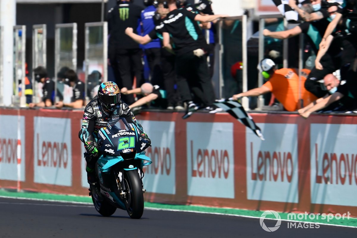 Vittoria di Franco Morbidelli, Petronas Yamaha SRT
