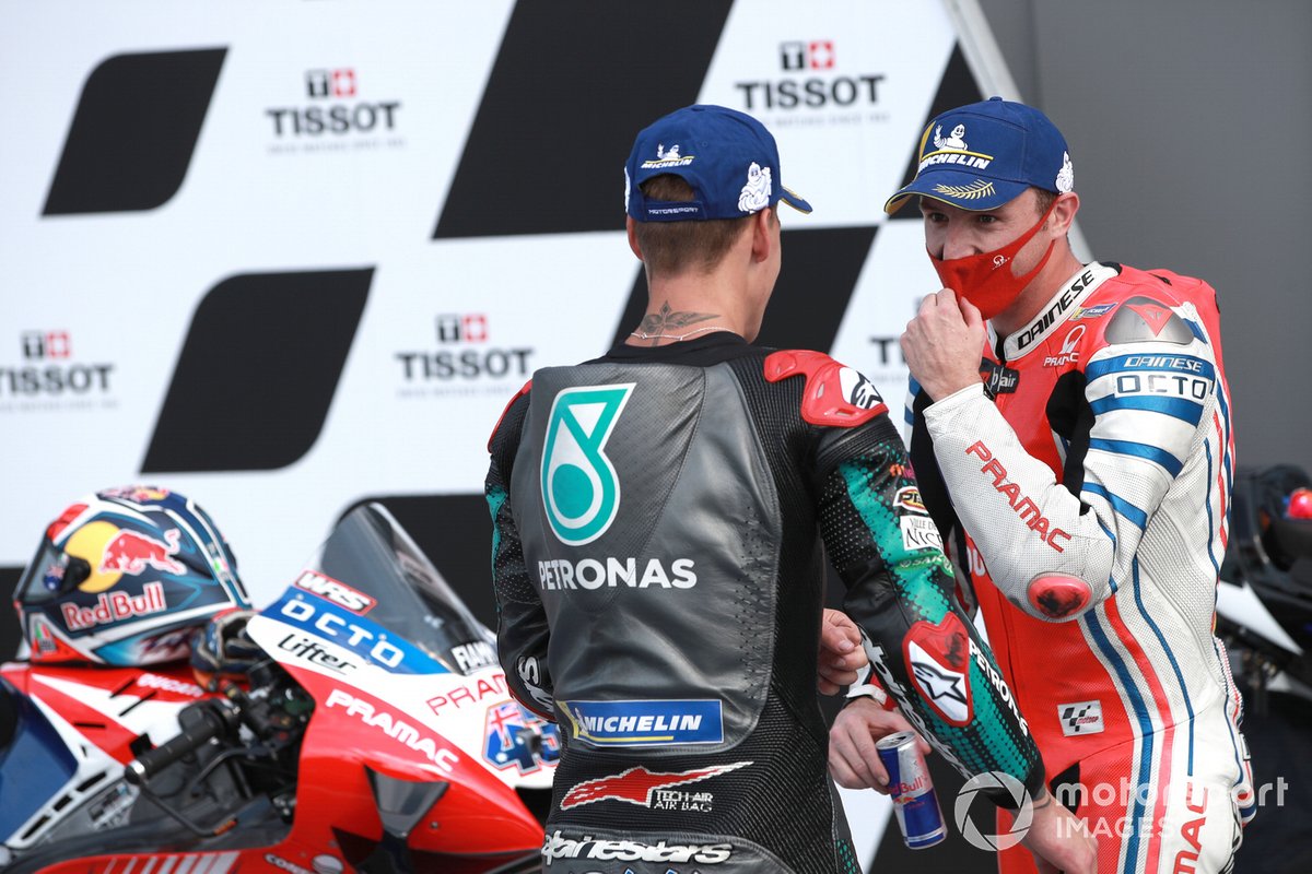 Fabio Quartararo, Petronas Yamaha SRT, Jack Miller, Pramac Racing