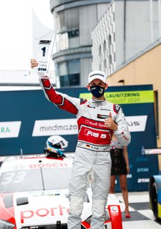 Race winner René Rast, Audi Sport Team Rosberg
