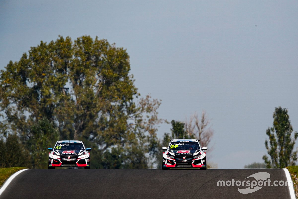 Nestor Girolami, ALL-INKL.COM Münnich Motorsport Honda Civic TCR, Esteban Guerrieri, ALL-INKL.COM Münnich Motorsport Honda Civic TCR