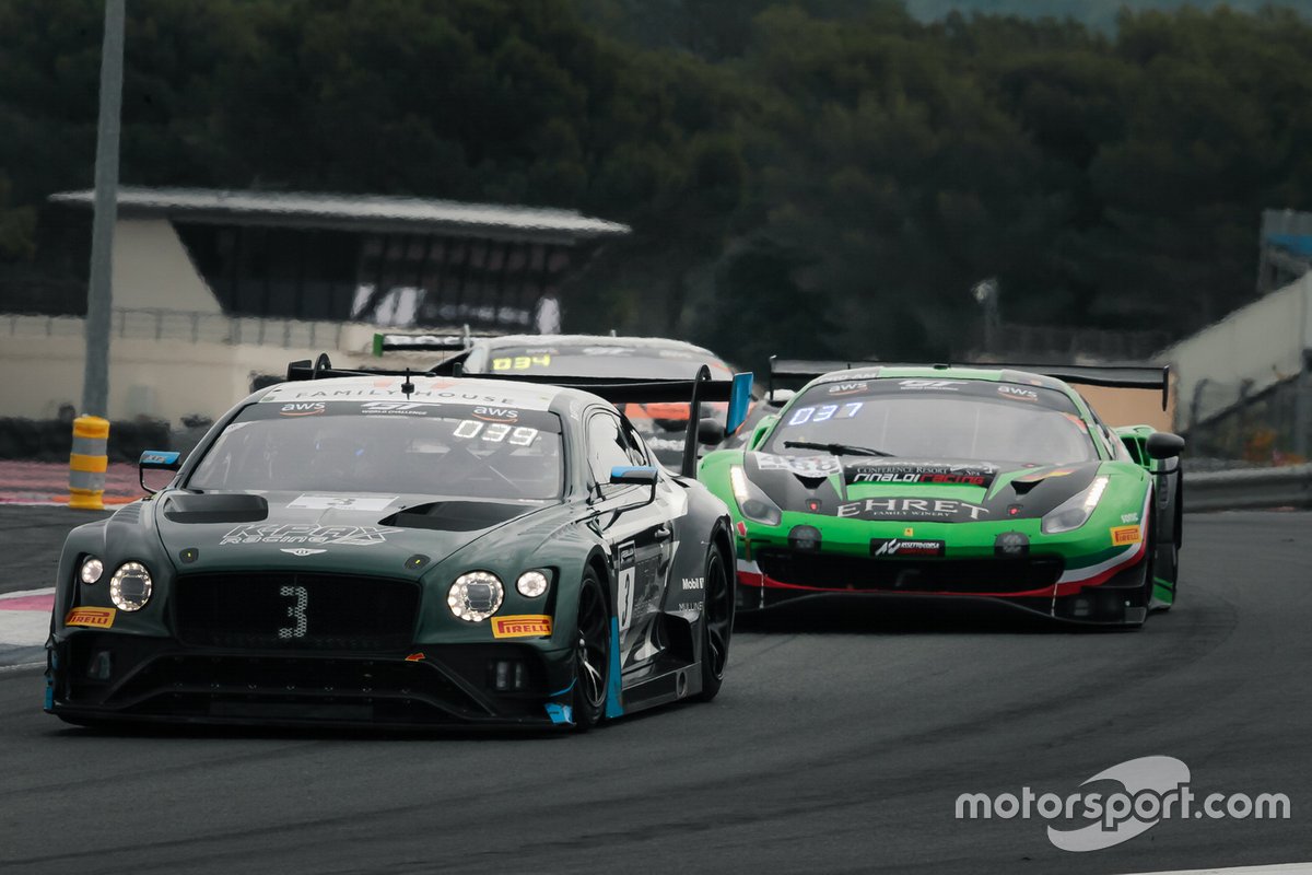 #3 K-Pax Racing Bentley Continental GT3: Rodrigo Baptista, Maxime Soulet, Jules Gounon