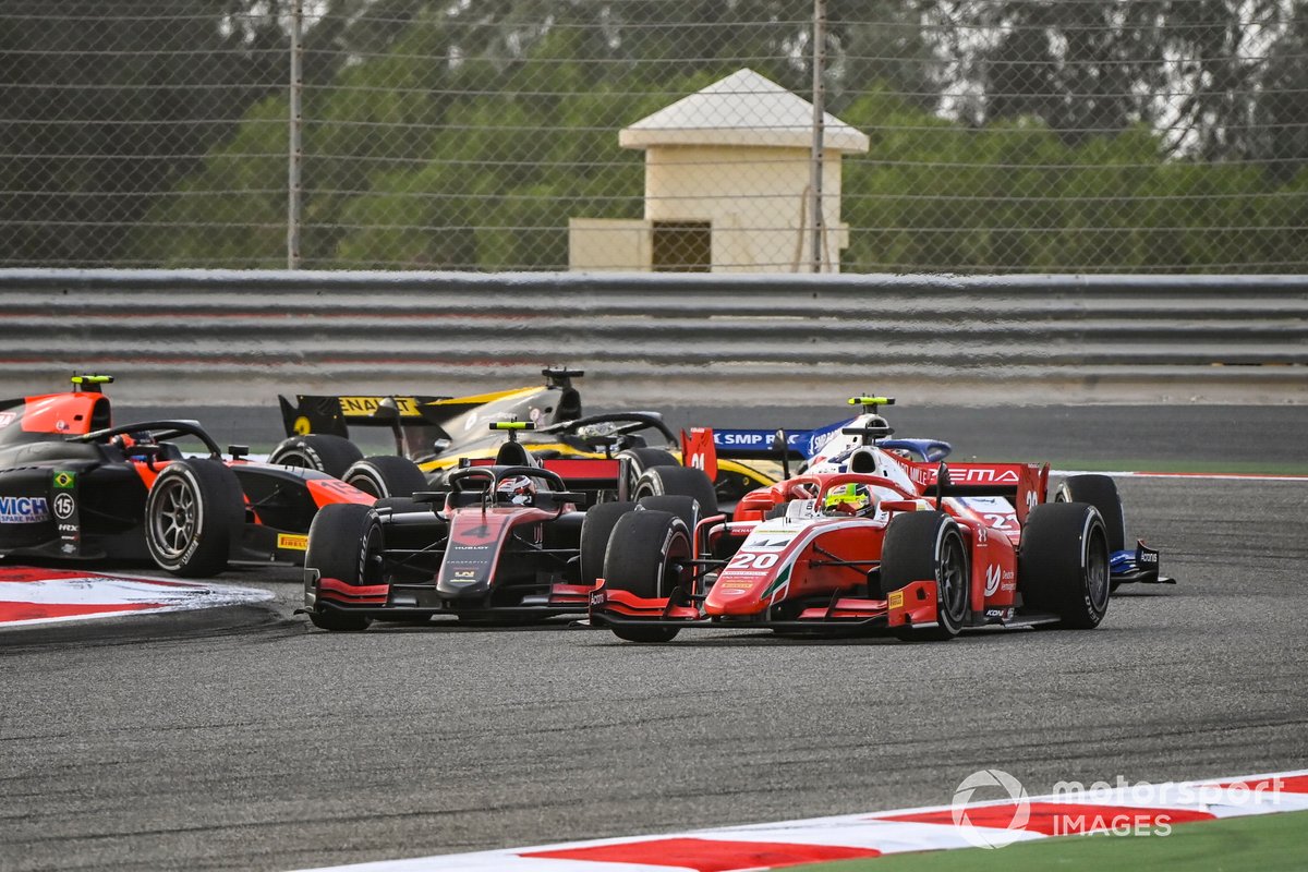 Callum Ilott, UNI-Virtuosi, Mick Schumacher, Prema Racing