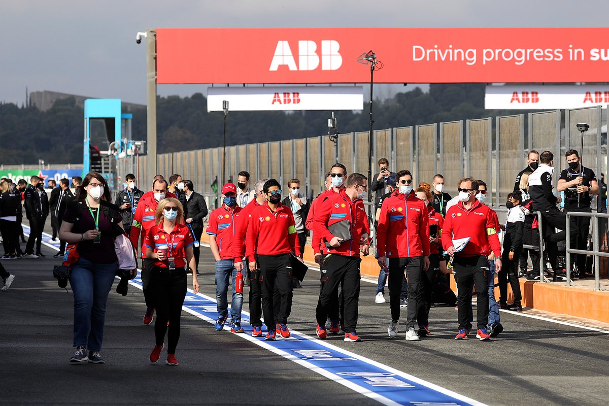 Miembros de Mahindra Racing