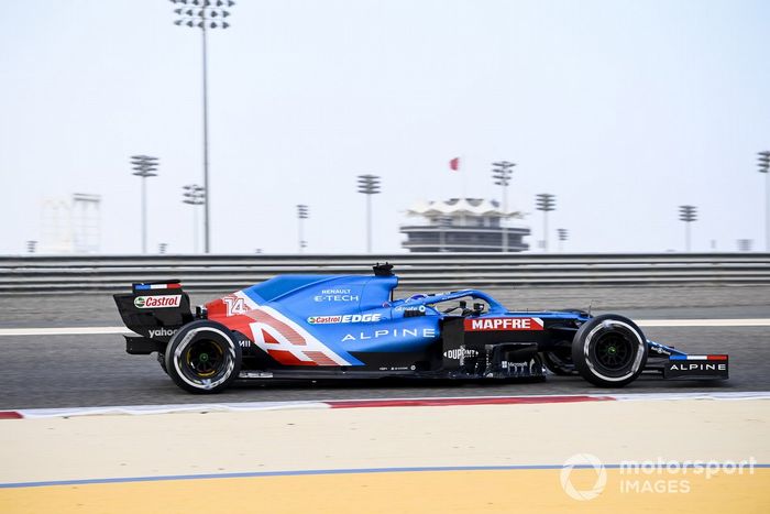 Fernando Alonso, Alpine A521 