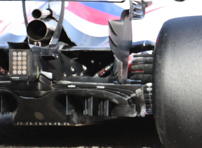 Detalle del difusor Haas VF-21