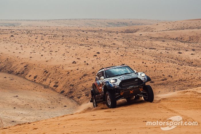 #317 X-Raid Mini JCW Rally Team Bmw: Vladimir Vasilyev, Dmitro Tsyro