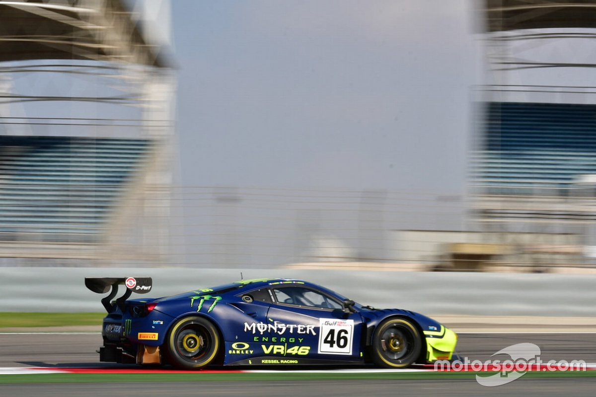 #46 Kessel Racing Monster VR46, Ferrari 488 GT3: Valentino Rossi, Alessio Salucci, Luca Marini