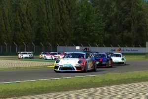 Azione in pista durante Gara2
