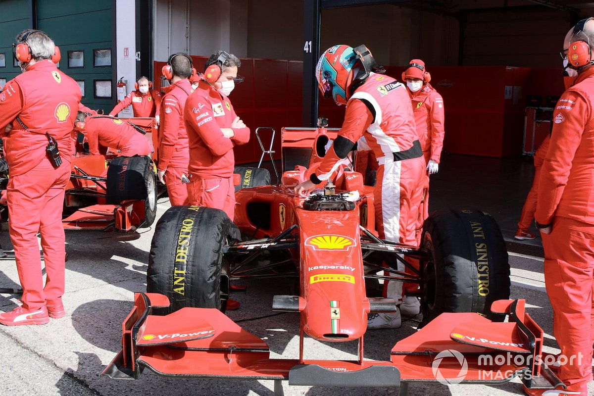 Andrea Bertolini, Ferrari