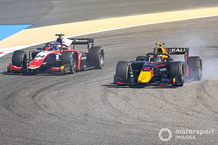 Juri Vips, Hitech Grand Prix y Bent Viscaal, Trident 