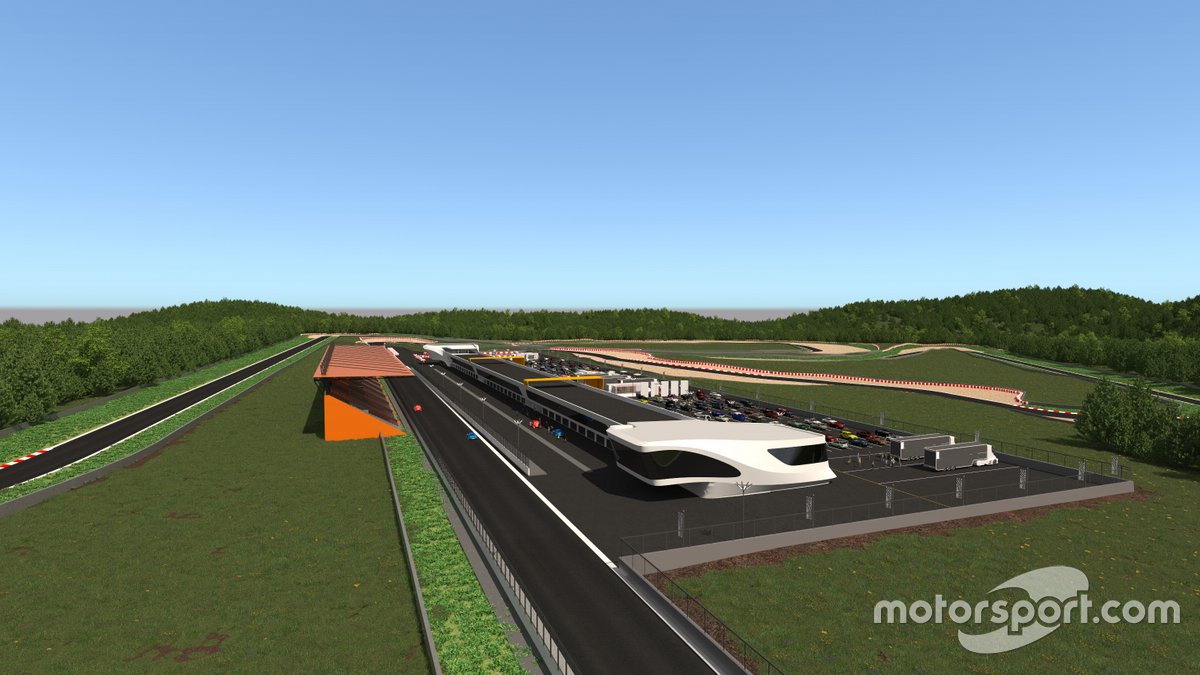 Bocetos del circuito de velocidad de Morata de Tajuña
