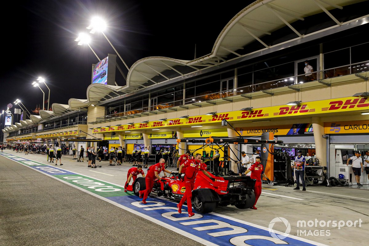 Charles Leclerc, Ferrari SF1000, ritorna nel garage