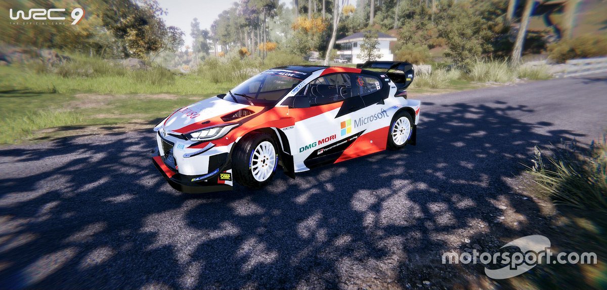 Mobil Toyota GR Yaris Rally Concept akan bisa dimainkan dalam game WRC 9 mulai Desember 2020.