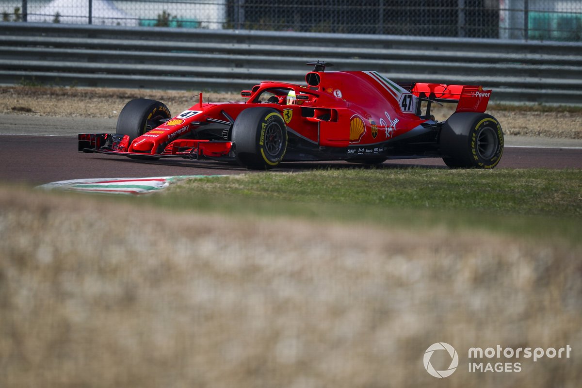 Mick Schumacher, Ferrari SF71H