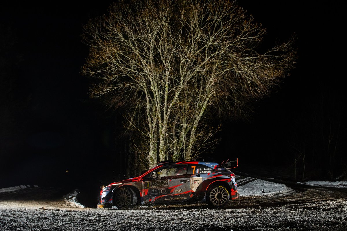 Pierre-Louis Loubet, Vincent Landais, Hyundai 2c Competition Hyundai i20 Coupe WRC