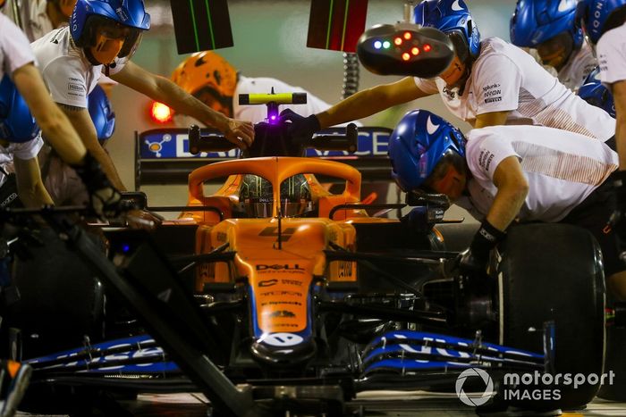 Lando Norris, McLaren MCL35M 