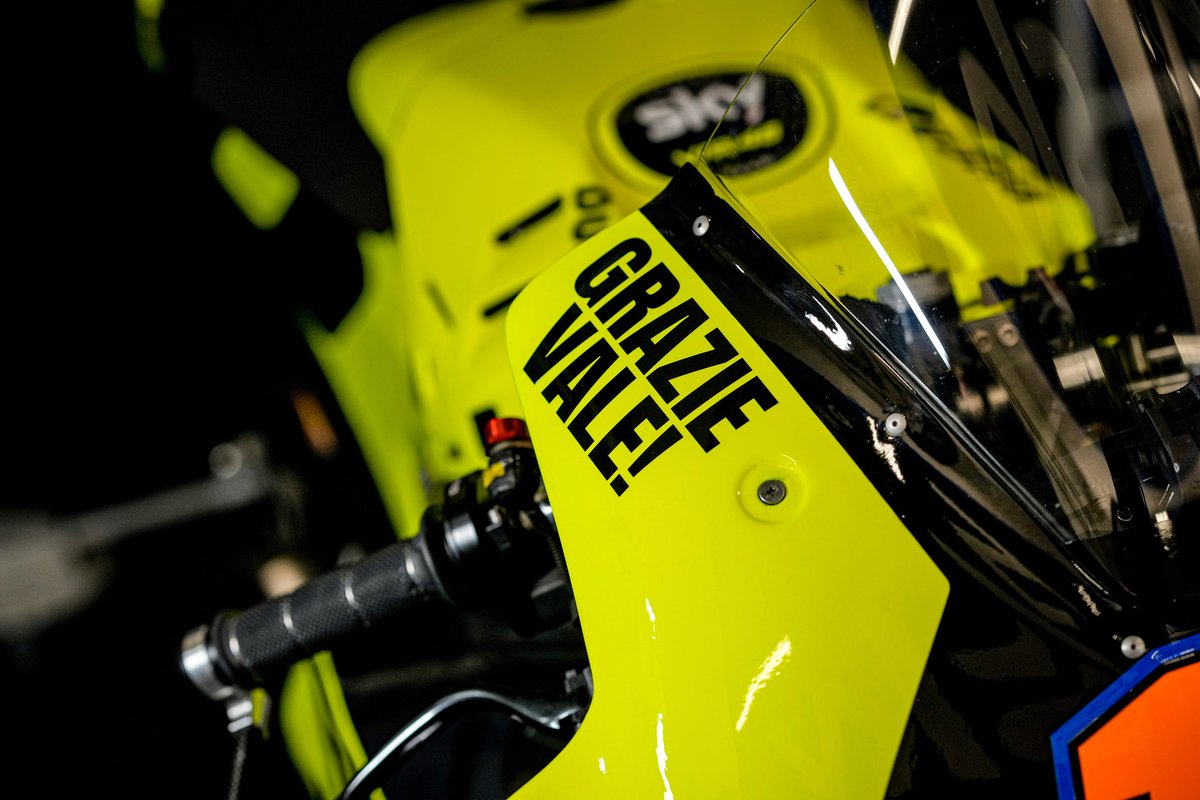 Livrea speciale Sky Racing Team VR46 per Valentino Rossi
