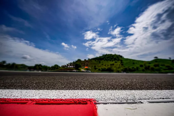 Aspectos de la pista de Mandalika