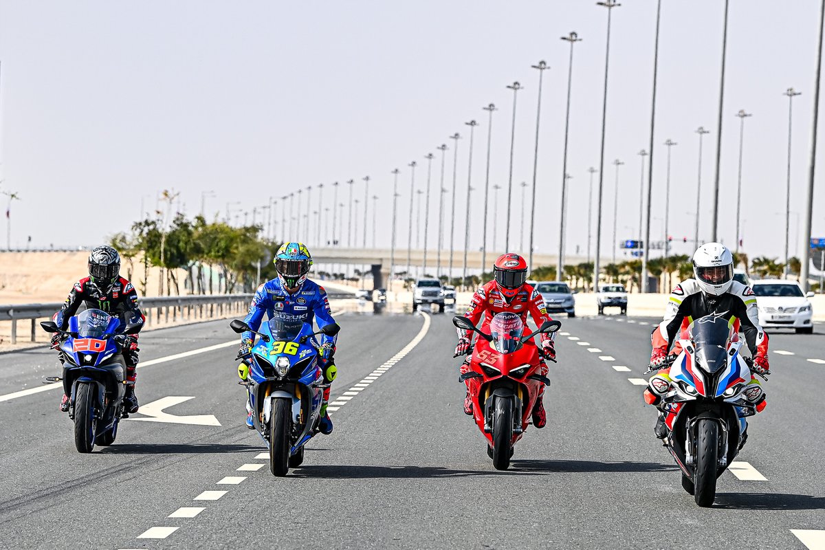 Fabio Quartararo, Yamaha Factory Racing, Joan Mir, Team Suzuki MotoGP, Francesco Bagnaia, Ducati Team, Cafu, former professional footballer