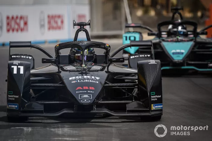 Lucas di Grassi, Venturi Racing, Silver Arrow 02, Sam Bird, Jaguar Racing, Jaguar I-TYPE 5