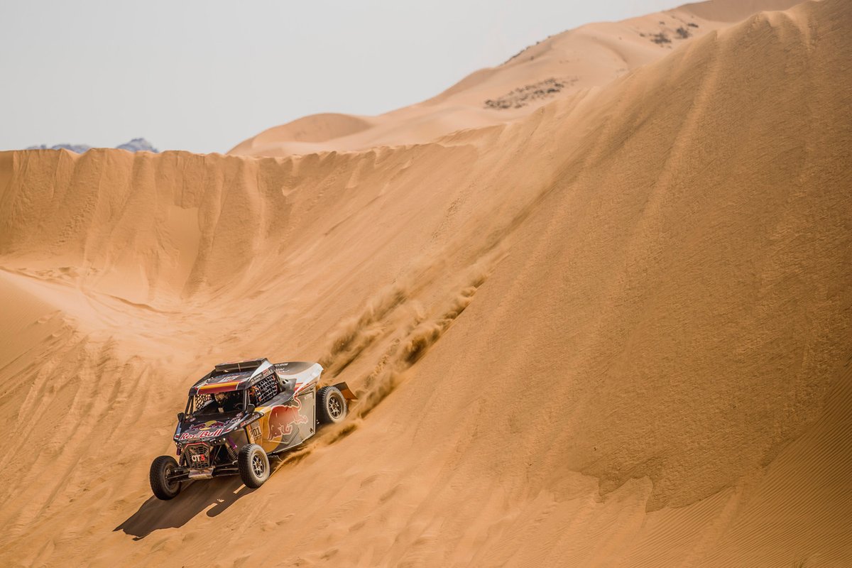 #301 Red Bull Off-Road Team USA: Cristina Gutierrez, Francois Cazalet