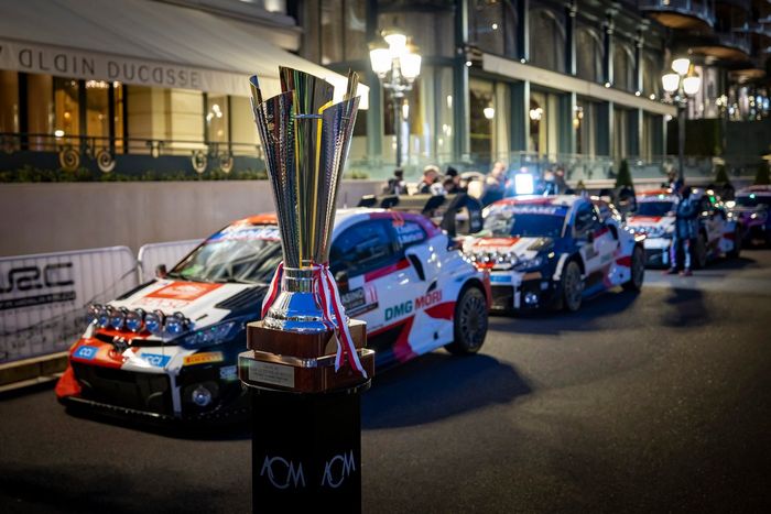 El trofeo del Rally de Montecarlo
