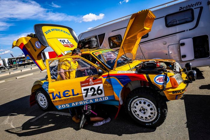 #726 Team 205 Africa Raid Peugeot: Philippe Jacquot, William Alcaraz